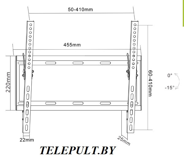 Кронштейн MasterKron PLN07-44T - фото 2 - id-p107511982