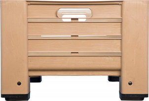 Ящик пластиковый 800Х600Х410 WOOD EFFECT, фото 2