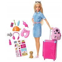 Игровой набор с куклой Barbie Barbie из серии Путешествия, FWV25