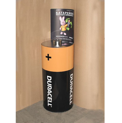 Урна для сбора батареек Duracell, фото 2