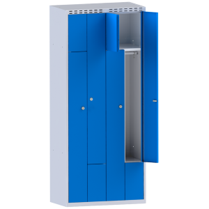 Шкаф металлический гардеробный Z-образный ШО 4Z/800, фото 2