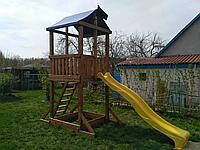 Детская игровая площадка из дерева