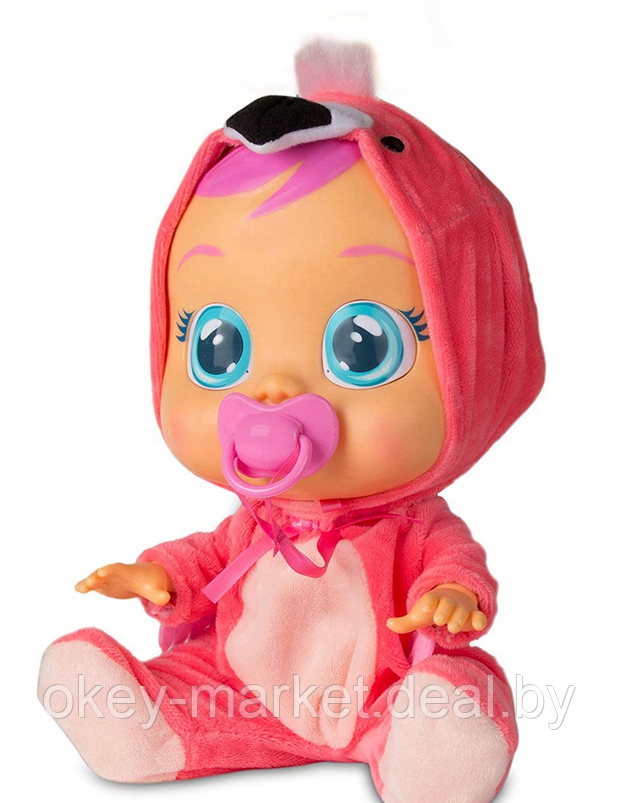 Пупс Cry Babies Плачущий младенец Фламинго IMC Toys 97056 - фото 2 - id-p107563711