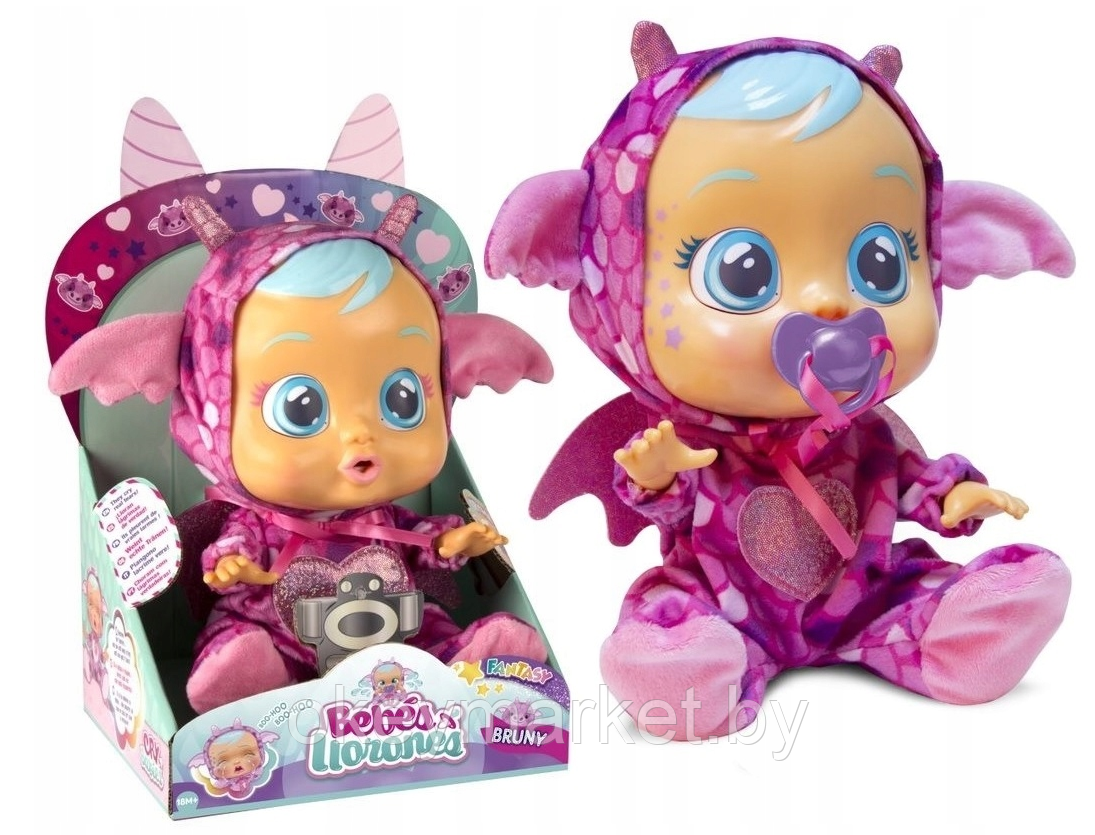Пупс Cry Babies Плачущий младенец Бруни IMC Toys 99197, фото 2