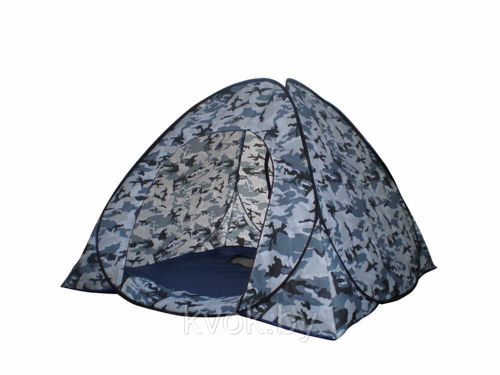 Палатка зимняя Comfortika автоматическая (2.5x2.5x1.8 м) с дном на молнии - фото 2 - id-p107576559