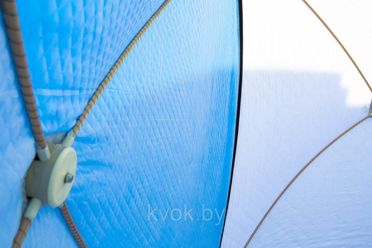 Палатка зимняя СТЭК КУБ-2 трехслойная (1,85x1,85x1,85м) - фото 7 - id-p107577049