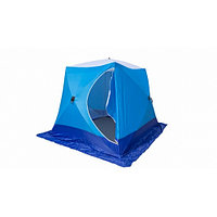 Палатка зимняя Стэк  КУБ-2  LONG   трехслойная дышащая (1,8x2,1x1,8м)