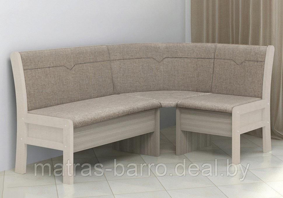 Кухонный угловой диван Этюд 2-1 с ящиками (Боровичи-мебель)