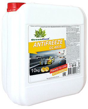 Антифриз GreenCool G11 желтый 1кг, фото 2