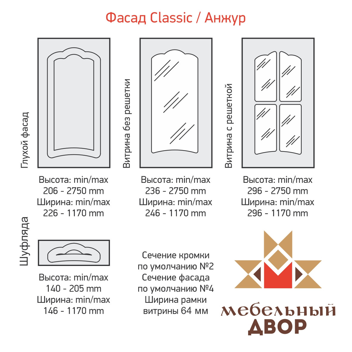 Фасад Classic Анжур