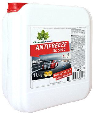 Антифриз GreenCool G12 красный 10кг, фото 2