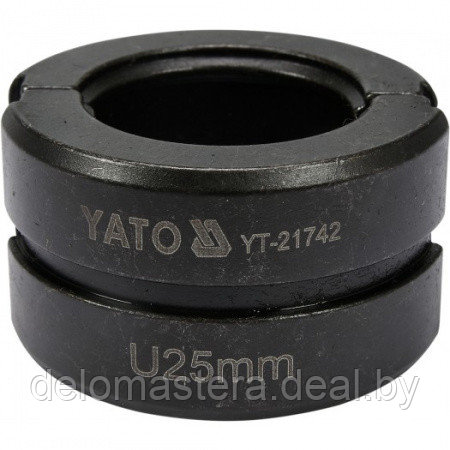 Обжимочная головка тип U 25мм для YT-21735 YT-21742 - фото 1 - id-p107583959