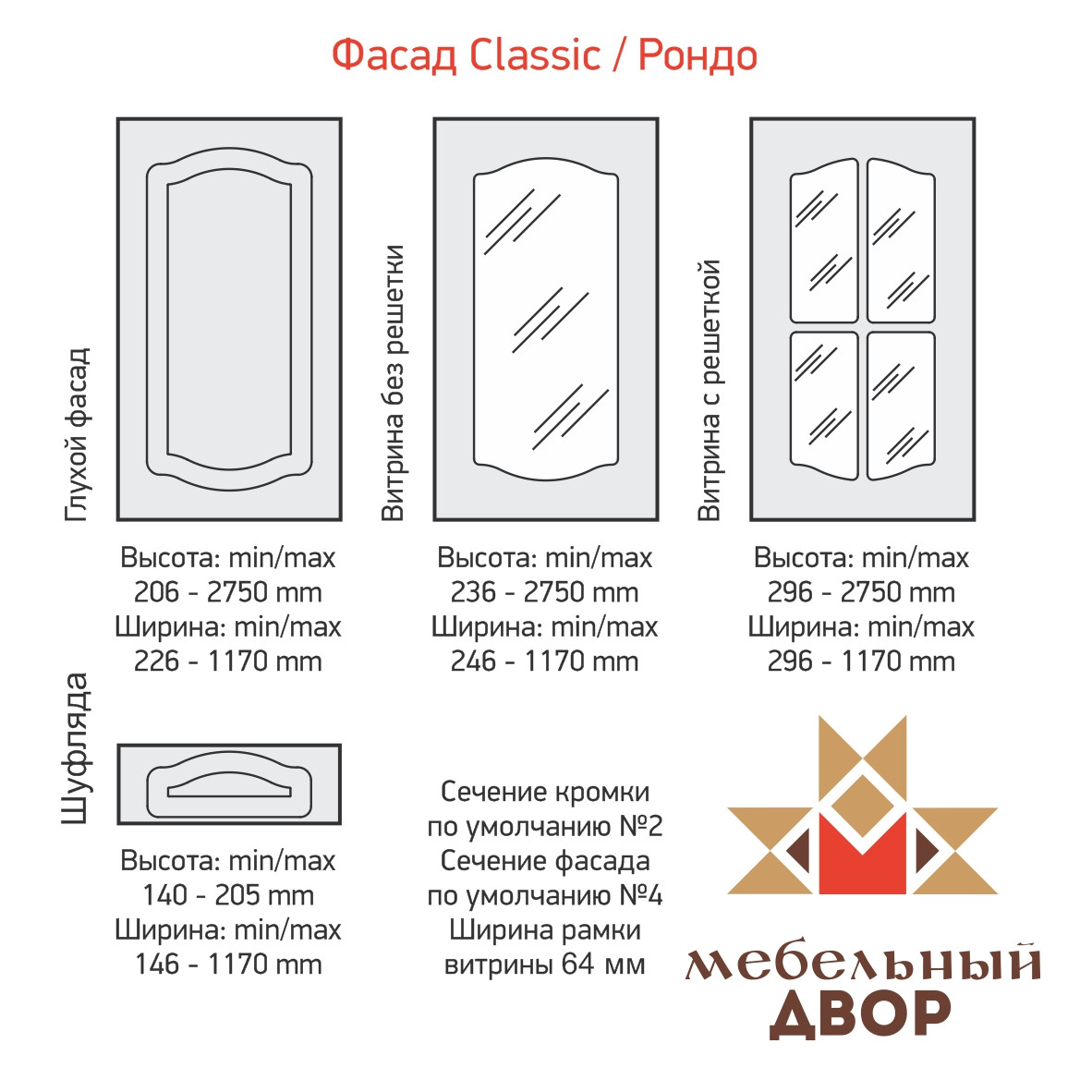 Фасад Classic Рондо