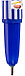 Ручка шариковая Luxor Stripes, 0,55 мм., синяя (одноразовая, игольчатый наконечник), фото 2