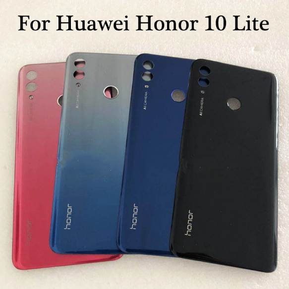 Задняя крышка для Huawei Honor 10 Lite (HRX-LX), синяя - фото 3 - id-p107653342