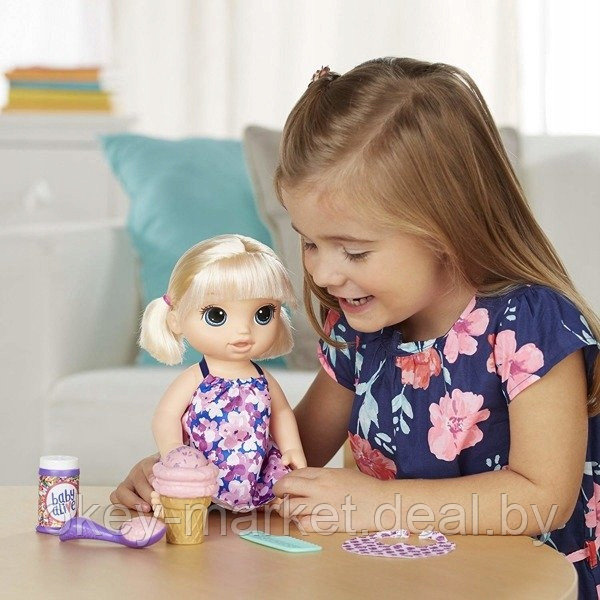 Кукла Baby Alive Малышка с мороженым - фото 9 - id-p107662758