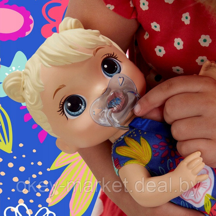 Кукла Baby Alive Сладкие звуки Блондинка - фото 4 - id-p107666365