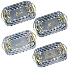 Набора подносов из  нержавеющей стали Bohmann BH 6933