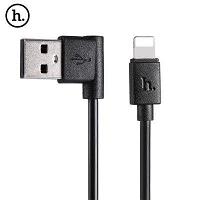 Кабель USB для Apple, Iphone 5, 5S, 6, 6S, - HOCO, черный