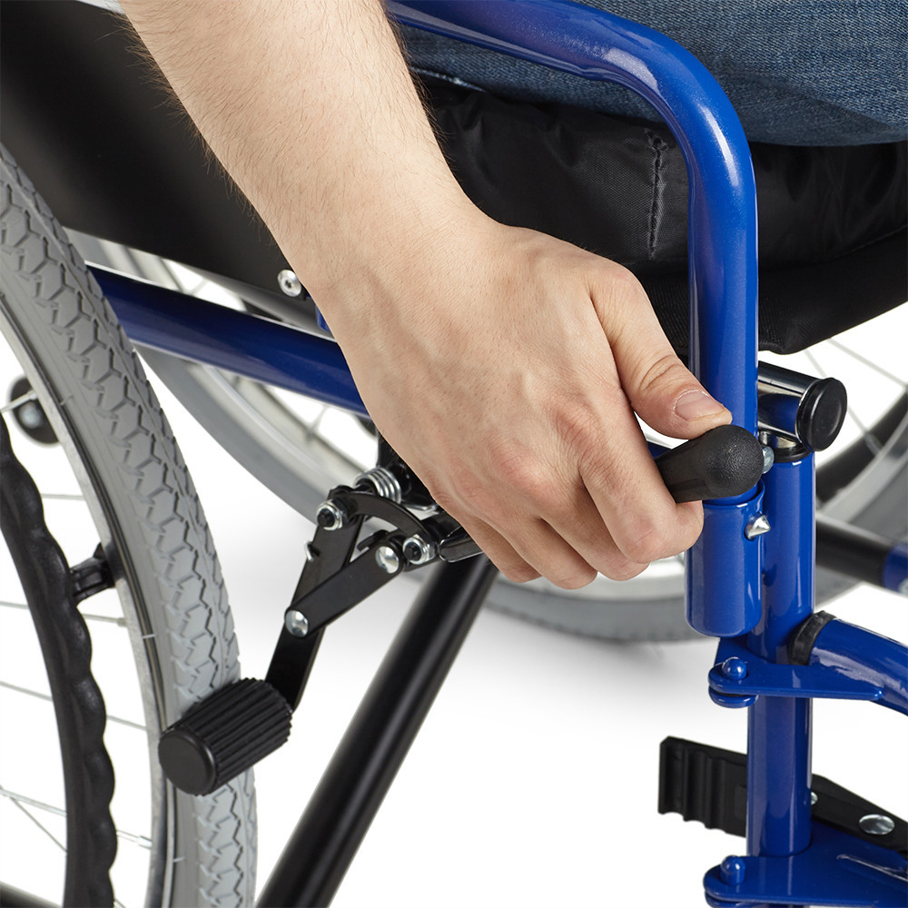 Кресло-коляска для инвалидов Армед H 040 с подушкой - фото 5 - id-p107676758