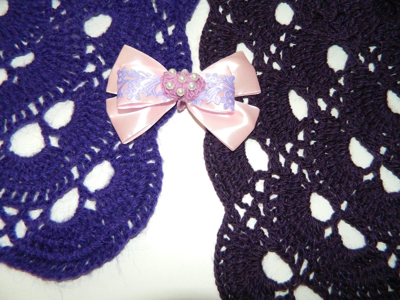 Фиолетовый цвет в вязании - фото 2 - id-p107681708