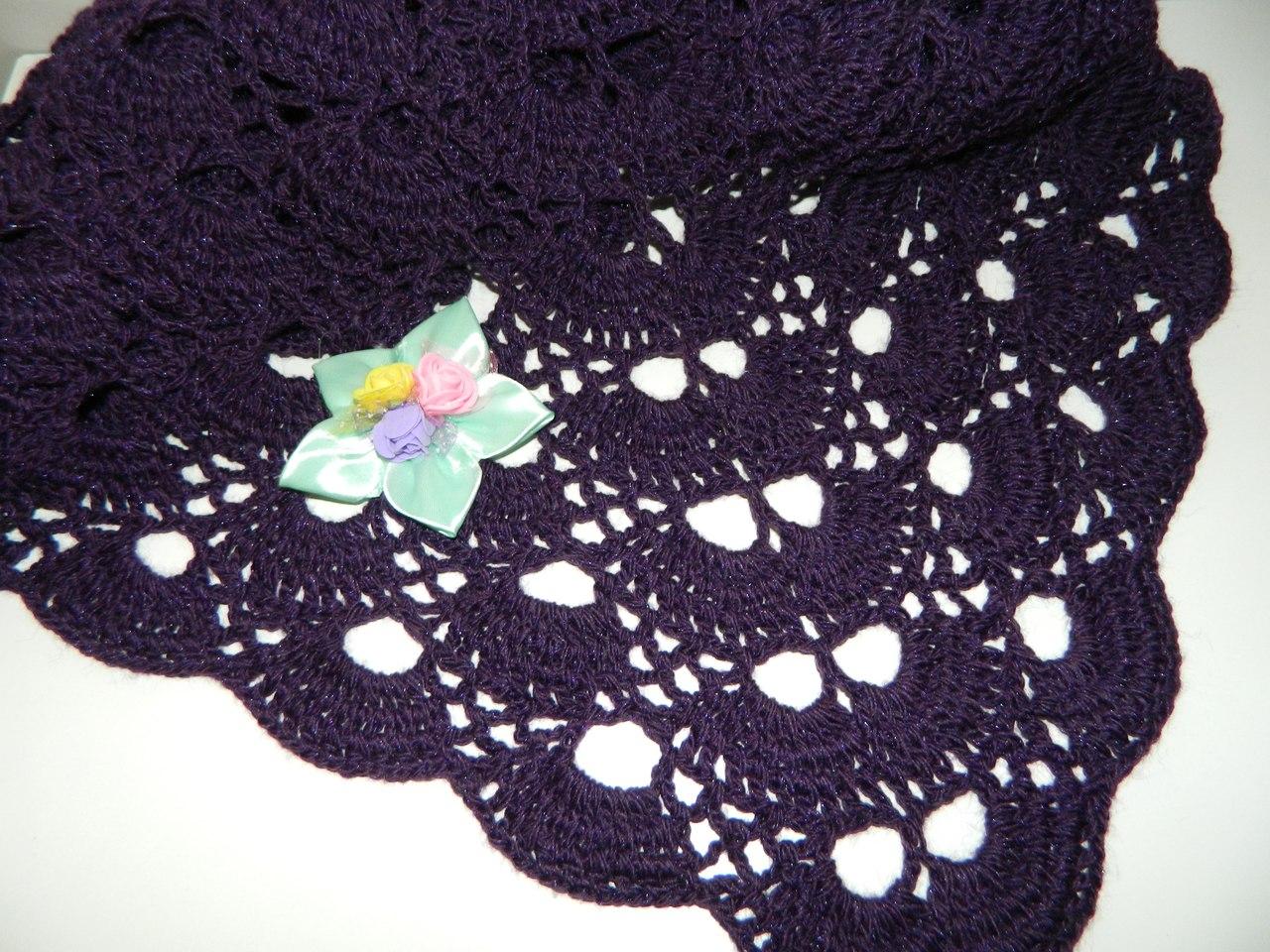 Фиолетовый цвет в вязании - фото 4 - id-p107681708