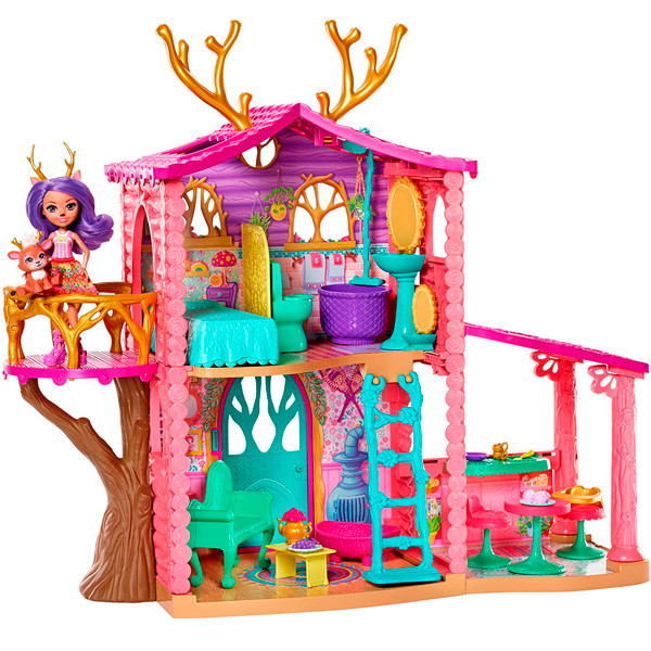 Домик с куклой Данесса Олененок Энчантималс FRH50 Mattel Enchantimals - фото 2 - id-p107682491