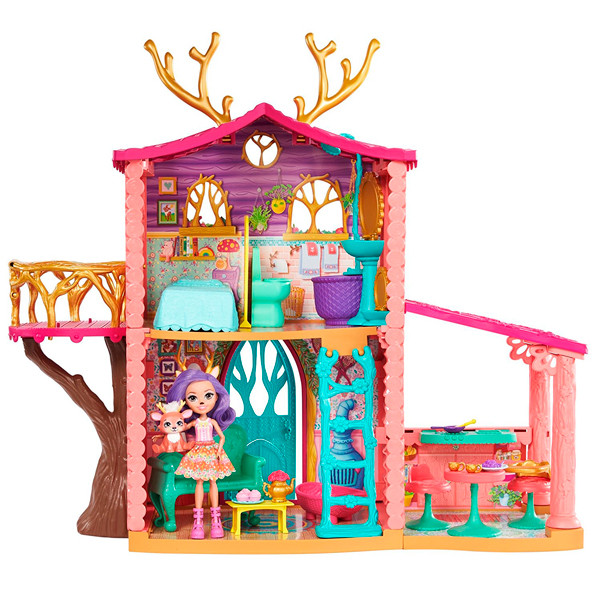 Домик с куклой Данесса Олененок Энчантималс FRH50 Mattel Enchantimals