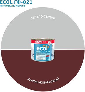 Грунтовка по металлу ГФ-021 ECOL 20 л., фото 2