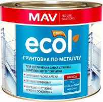 Грунтовка по металлу ГФ-021 ECOL 55 л., фото 2