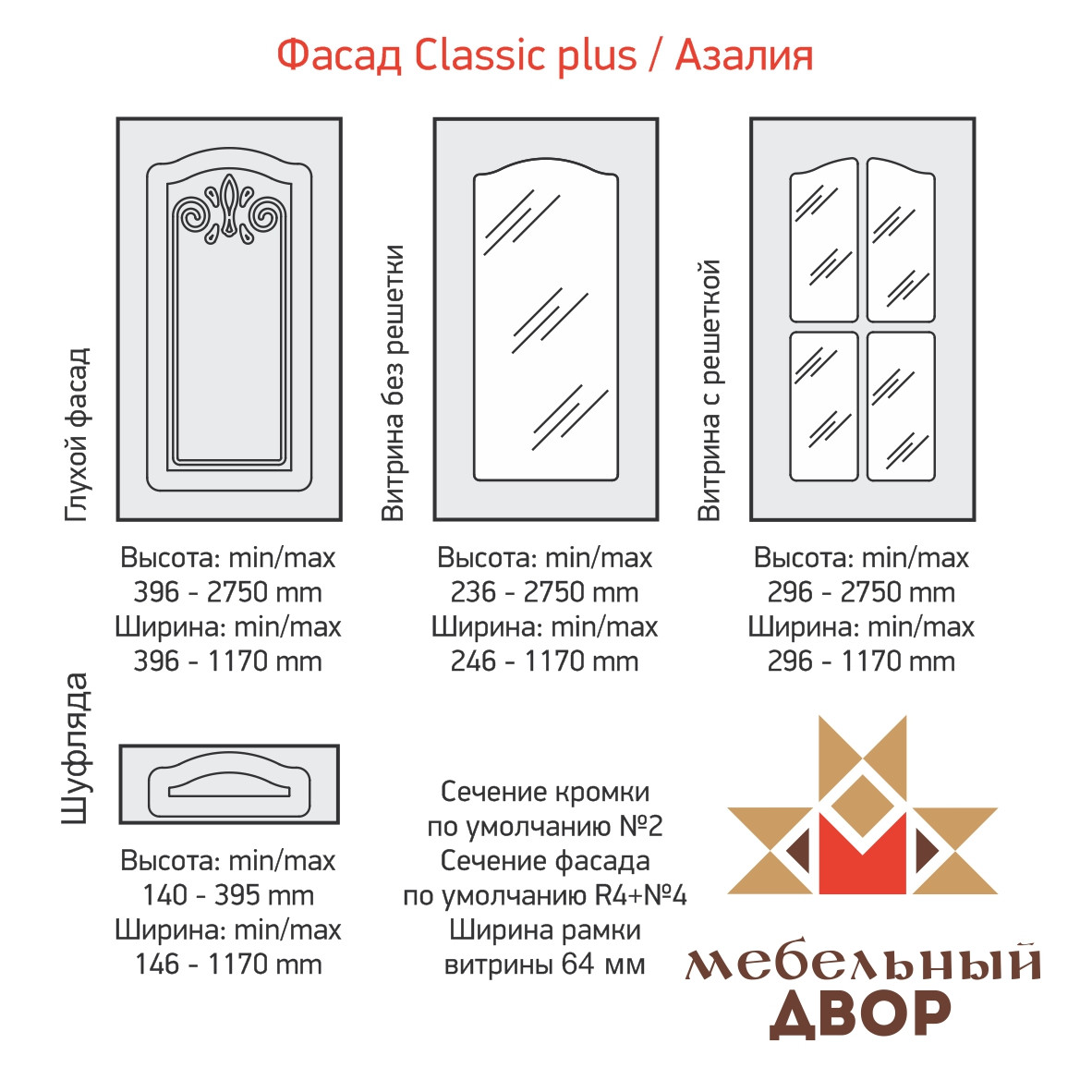 Фасад Classic Plus Азалия