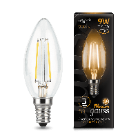 Лампа Gauss LED Filament Candle E14 9W 2700К