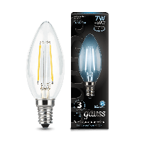 Лампа Gauss LED Filament Candle E14 7W 4100К