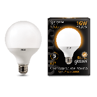 Лампа Gauss LED G95 E27 16W 3000K