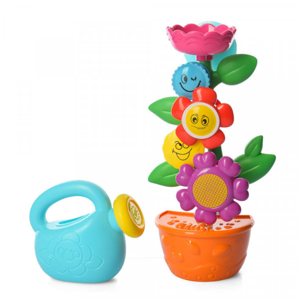 9909 Игровой набор для купания "Цветочный фонтан", игрушка для купания, игрушка для ванны игрушка-водопад - фото 1 - id-p107690146