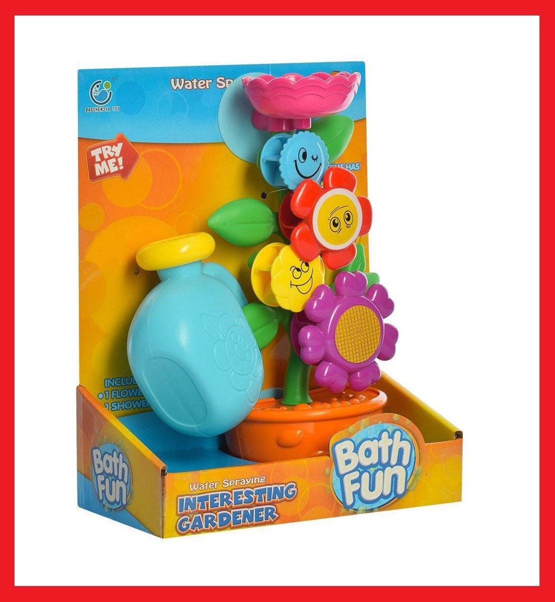 9909 Игровой набор для купания "Цветочный фонтан", игрушка для купания, игрушка для ванны игрушка-водопад - фото 2 - id-p107690146