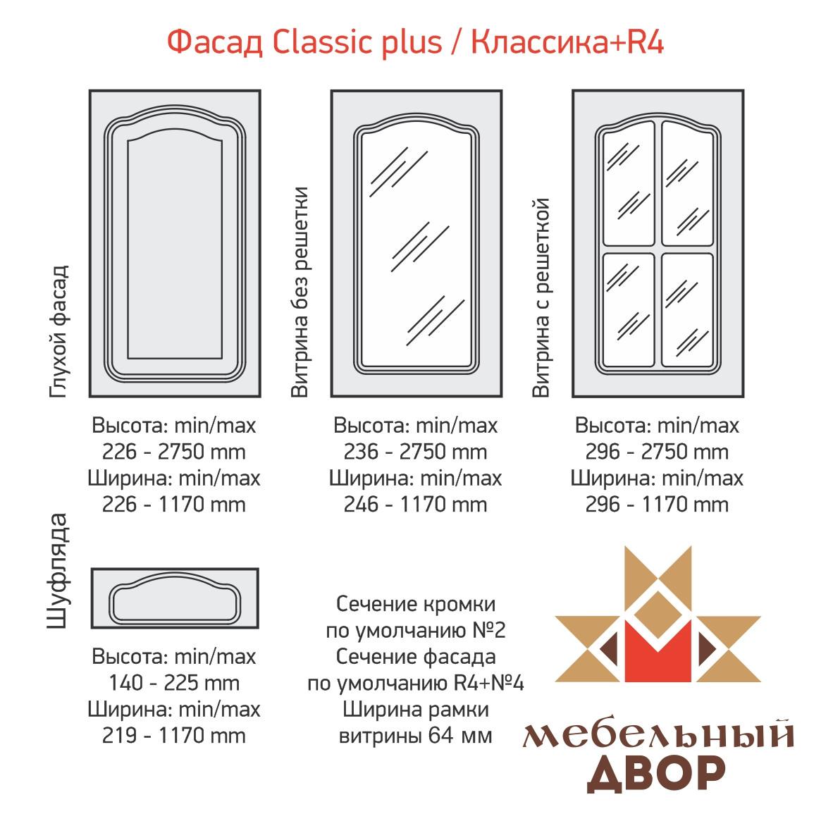 Фасад Classic Plus Классика+R4