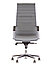 Кожаное кресло ИРИС хром для руководителя, дома и офиса, IRIS Chrome в коже ЭКО, фото 7