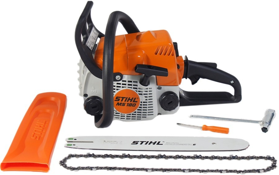 Бензопила STIHL MS 180 (1.5 кВт, 31.8 куб. см.,35 см., 3.9 кг) - фото 4 - id-p90750918