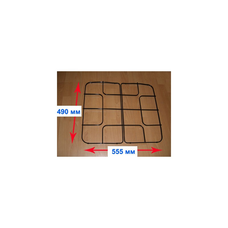 Решетка стола (половина) для газовой плиты Гефест ПГ 1200 1200.20.0.000 - фото 2 - id-p107694416