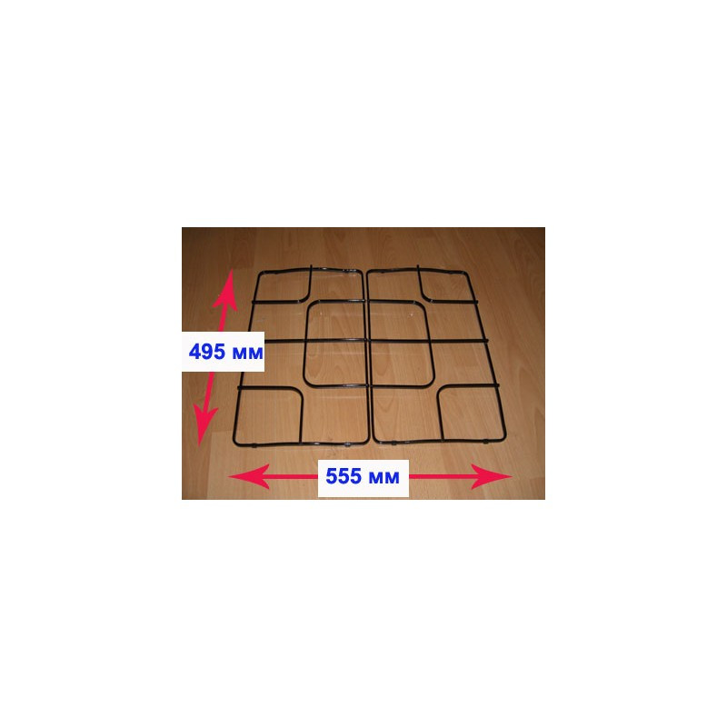 Решётка стола (половина) для газовой плиты Гефест ПГ 1100 1110.04.0.000 - фото 2 - id-p107694434