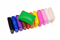 Супер легкий пластилин для лепки (легкая глина) Super Light Glay (12 цветов) в пакетиках