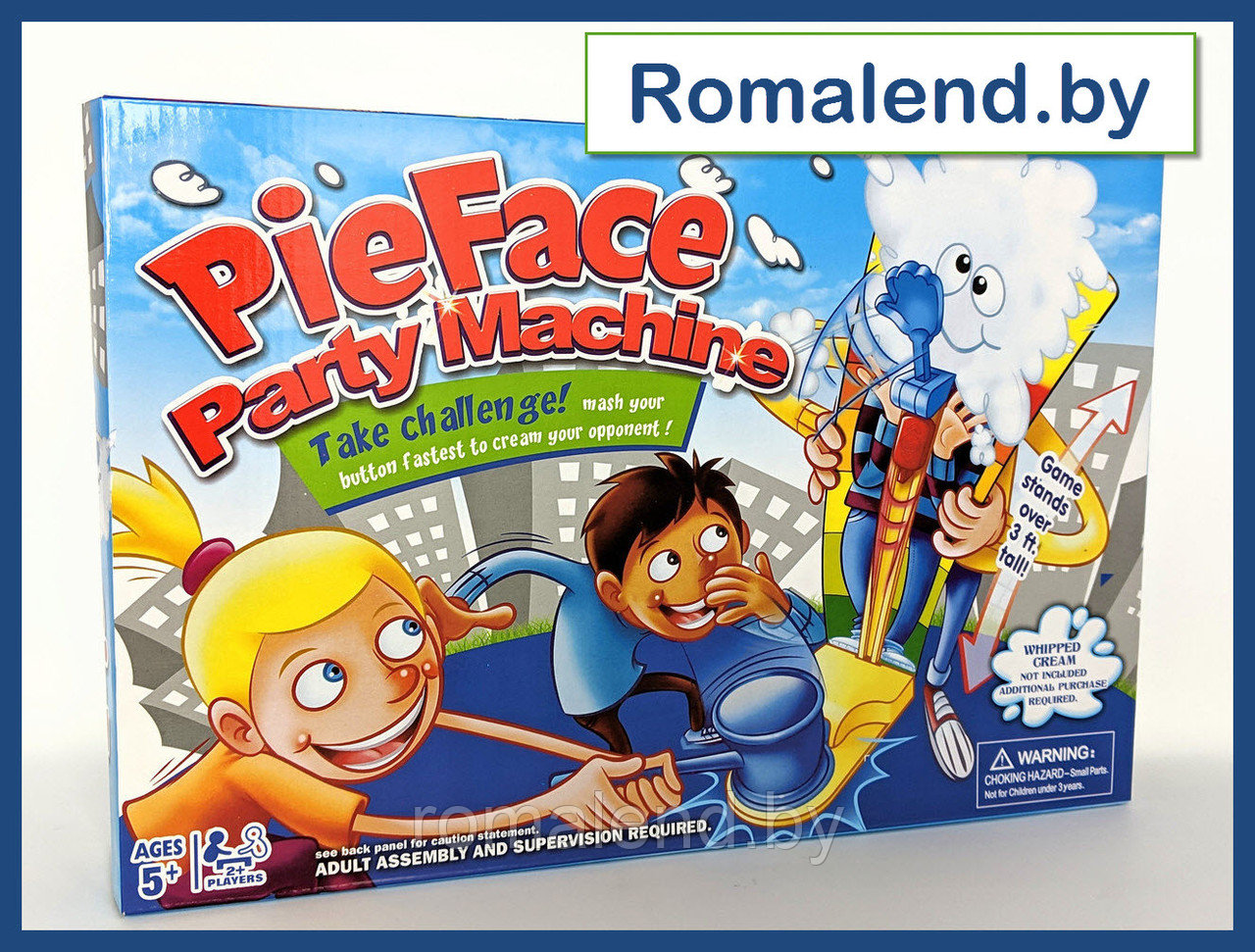 Настольная Игра Пирог в лицо Pie Face Party Machine - фото 1 - id-p107740967