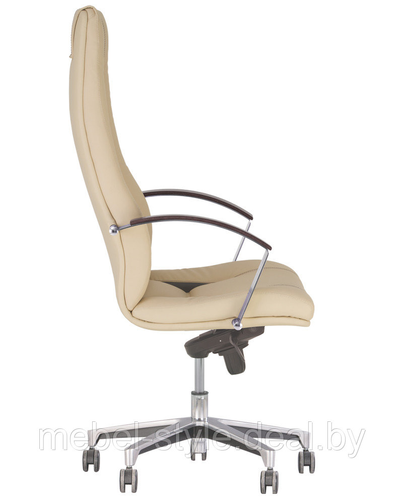 Кресло KING хром для дома и офиса, КИНГ Chrome в коже ЭКО - фото 10 - id-p107767153