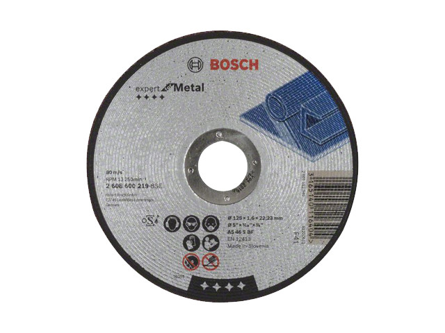 Круг отрезной 125х1.6x22.2 мм для металла Expert BOSCH - фото 1 - id-p107769519