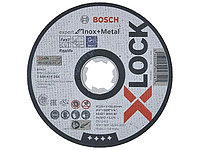 Круг отрезной 125х1.0x22.2 мм для нерж. стали X-LOCK Expert for Inox + Metal BOSCH (прямой)