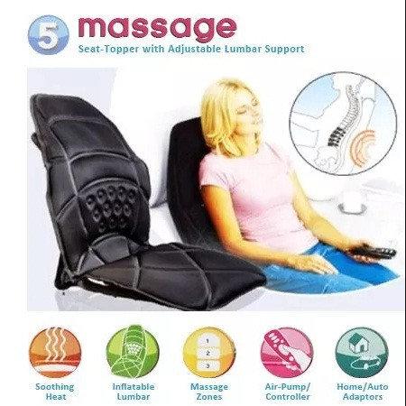 Массажный авто чехол (массажер) на сидение Massage Seat Topper - фото 2 - id-p107786457