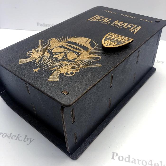 Подарочный набор «Бедный Йорик» в деревянной коробке - фото 5 - id-p107786710