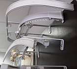 Декора 300 без управления профильный - карниз для тяжелых штор (бесшумный бегунок с подшипником), фото 2