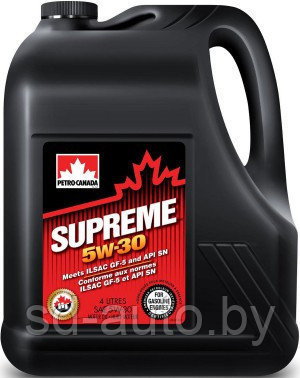 Petro-Canada Supreme 5w30, 4L - фото 1 - id-p107794120